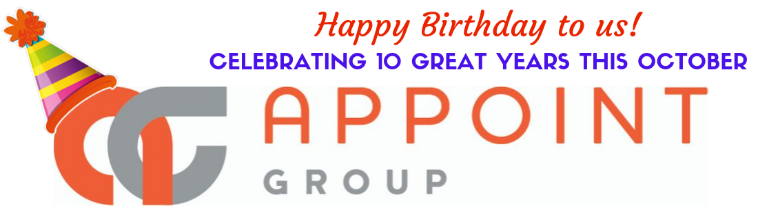 Appoint Group Celebrates 10th Birthday